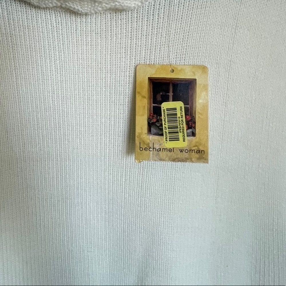 NWT Bechamel woman Dickie in cream color . States “One Size” - Picture 3 of 4